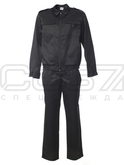 Костюм рабочий охранника Дозор тк.смесовая (куртка+брюки) 1