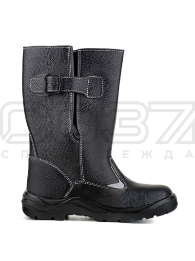 Сапоги Pro-Safe Элит 19РНМ-1 ПУ-НИТРИЛ нат.кожа шерст.мех подносок композит (2)