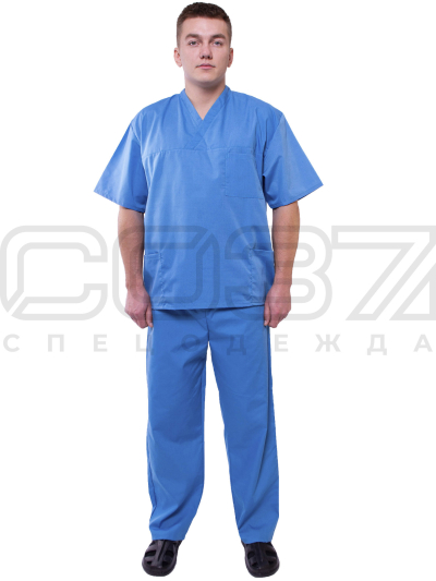 Костюм голубой 1