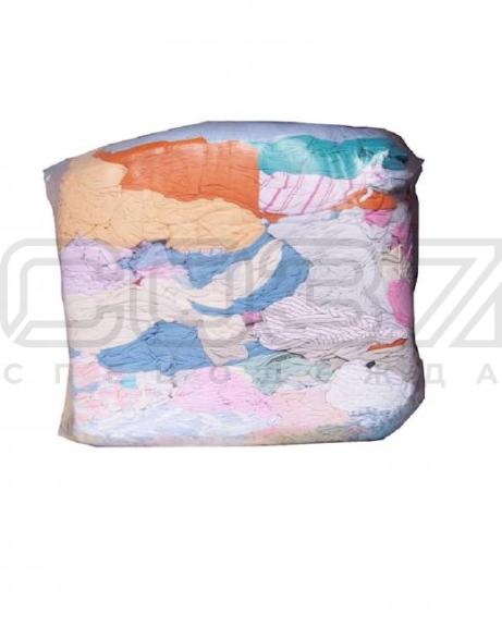 Ветошь хб (ситец, бязь, фланель) размер 5х10 см