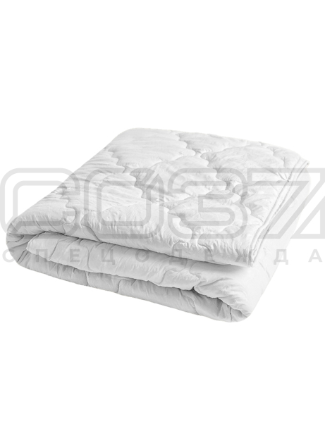 Одеяло многоигольная стёжка микрофибра гк с тиснением лебяжий пух пл.150 гм²